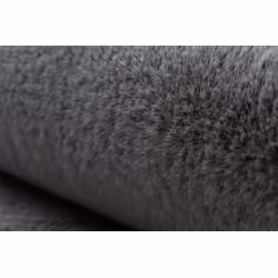 Dywan okrągły FLUFF SILVERY - szary