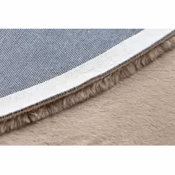 Dywan okrągły FLUFF SANDY - taupe