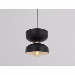 Lampa wisząca WOMAN L - czarny