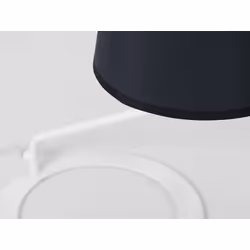 Lampa stołowa SHADE TABLE - klosz czarny/biały