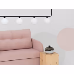 Lampa wisząca CATKIN 5 - czarny