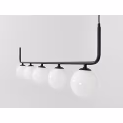 Lampa wisząca CATKIN 5 - czarny