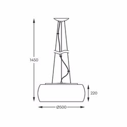 Lampa wisząca CRYSTAL P0076-06X-F4FZ