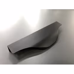 Uchwyt listwowy UA04 - czarny mat / rozstaw 192 mm