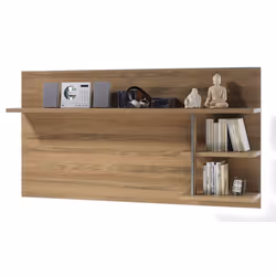 Panel wiszący z półkami ESPERO 52 - dąb bianco