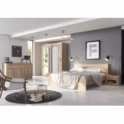 Komoda 3D3S IDEA ID-09 - san remo jasny