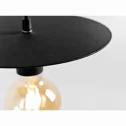 Lampa wisząca SKIVA M - czarny