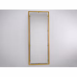Lustro w stalowej oprawie LW6853 80x180 cm - złoty