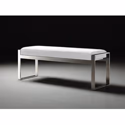 Ławka stylowa Y1027 130x41x48 cm - biały