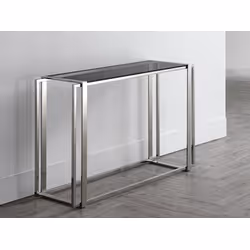 Konsola stalowa GG1063/C067 120x40x80 cm - srebrny