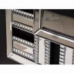 Lustro wiszące z ażurową ramą JS51 73x100