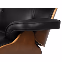 Fotel obrotowy z podnóżkiem LOUNGE CHAIR & OTTOMAN X040