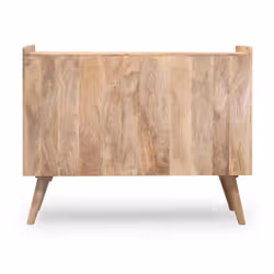Komoda drewniana w stylu skandynawskim OSLO - czarny