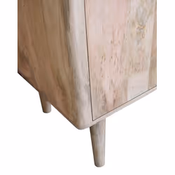 Komoda drewniana FIFTY - mango naturalne