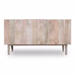 Komoda drewniana FIFTY - mango naturalne