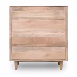 Komoda drewniana 85 cm FIFTY - mango naturalne