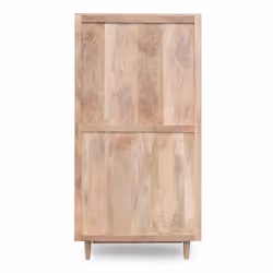 Szafa drewniana 2-drzwiowa FIFTY FT-10-MN - mango naturalne