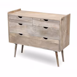 Komoda 4 szuflady OSLO - drewno
