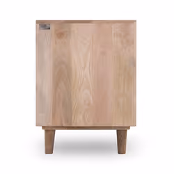 Szafka RTV PARQUET - drewno mango