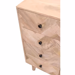 Komoda 85 cm PARQUET - drewno mango