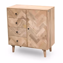 Komoda 85 cm PARQUET - drewno mango