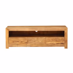 Szafka RTV drewniana 3 szuflady VERONA - palisander teak
