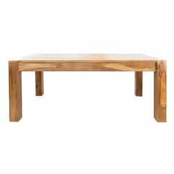 Stół rozkładany drewniany MODENA 180/260x90 - palisander teak