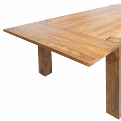Stół rozkładany drewniany MODENA 140/220x90 - palisander teak