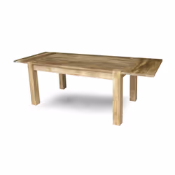 Stół rozkładany drewniany MODENA 180/260x90 - mango naturalne