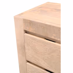 Komoda drewniana MILANO 4 szuflady - mango naturalne