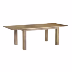 Stół rozkładany drewniany VERONA 160/240x90 - mango naturalne