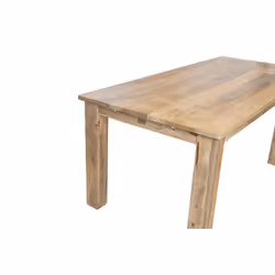 Stół rozkładany drewniany VERONA 160/240x90 - mango naturalne