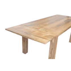 Stół rozkładany drewniany VERONA 160/240x90 - mango naturalne