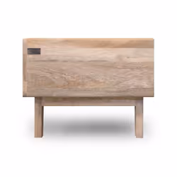 Stolik kawowy drewniany RETRO - drewno mango