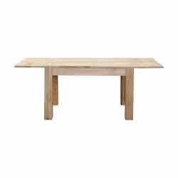 Stół rozkładany drewniany MILANO 120/200x80 - mango naturalne