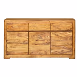 Komoda drewniana BARI 145 cm - palisander teak