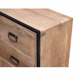 Komoda SOHO 6 szuflad - drewno mango