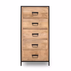 Komoda SOHO 5 szuflad - drewno mango