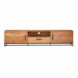 Szafka RTV 220cm LIVERPOOL - akacja naturalna