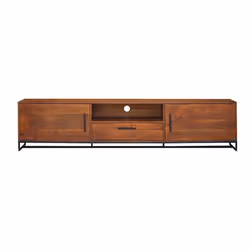 Szafka RTV 220cm LIVERPOOL - orzech włoski