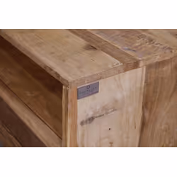 Szafka RTV drewniana CENTURY RUSTIC - stare drewno