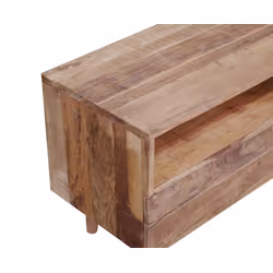 Szafka RTV drewniana CENTURY RUSTIC - stare drewno