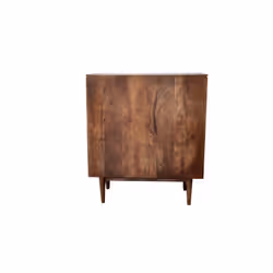 Komoda drewniana 85cm FIFTY - orzech włoski