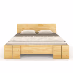 Łóżko drewniane sosnowe VESTRE Maxi&Long 180x220 - naturalny