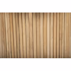 Stolik kawowy drewniany okrągły STOCKHOLM 85 cm - mango naturalne