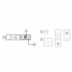 Dystrybutor 6-gniazdowy CONNECT MESH z funkcją przełączania / 12 V / 60 W