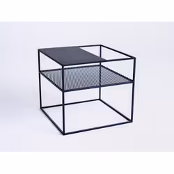 Stolik kawowy MATRIX METAL 50 - czarny