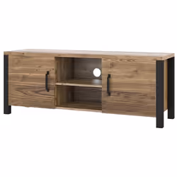 Komoda RTV mała OLIN 41 - appenzeller/czarny
