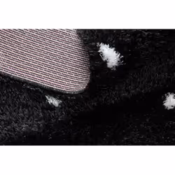 Dywan MINI DOTS - antracyt / biały