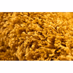 Dywan AMBER shaggy 5cm - złoty